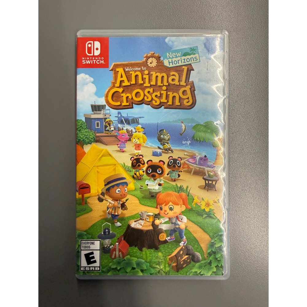 Nintendo Animal Crossing New Horizons Switch Game One Size Multicolor Excellent